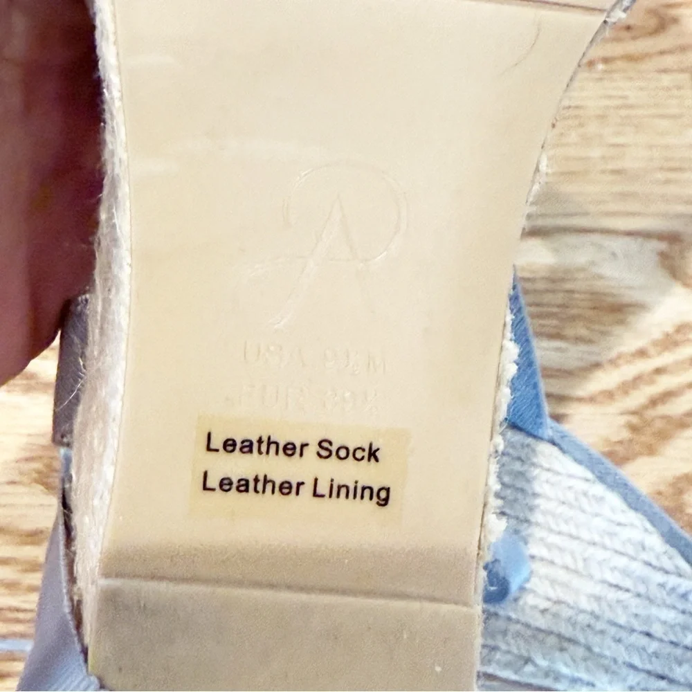 Adrianna Papell Penny Espadrille Wedge size 9.5M